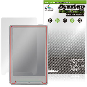 Xteink X3 �ی�t�B���� OverLay Brilliant Premium for �d�q���Ѓ��[�_�[ �t���ی� �����������܂� ������ AR ���˒ጸ