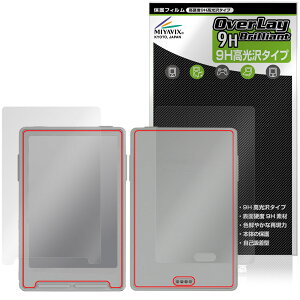 Xteink X3 �\�� �w�� �ی�t�B���� OverLay 9H Brilliant for �d�q���Ѓ��[�_�[ 9H ���d�x ���� ������