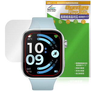 Xiaomi REDMI Watch 6 �ی�t�B���� OverLay Plus Lite for �V���I�~�[ ���h�~ �t���ی� �����׉t���Ή� �A���`�O���A ���˖h�~ �w��h�~