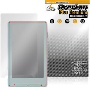Xteink X4 �ی�t�B���� OverLay Plus Premium for ���ɏ��d�q�y�[�p�[ �t���ی� �A���`�O���A ���˖h�~ ������ �w��h�~