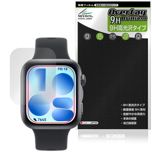 HUAWEI WATCH FIT 5 �ی�t�B���� OverLay 9H Brilliant for �t�@�[�E�F�C �X�}�[�g�E�H�b�` 9H ���d�x ���� ������