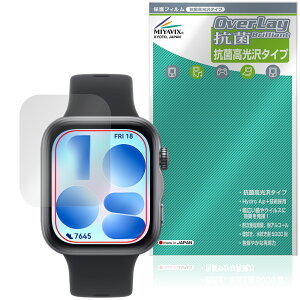 HUAWEI WATCH FIT 5 �ی�t�B���� OverLay �R�� Brilliant for �t�@�[�E�F�C �X�}�[�g�E�H�b�` Hydro Ag+ �R�� �R�E�C���X ������