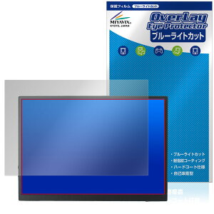KEEPTIME 10.5�C���` ���o�C�����j�^�[ P105A01D �ی�t�B���� OverLay Eye Protector �t���ی� �ڂɗD���� �u���[���C�g�J�b�g