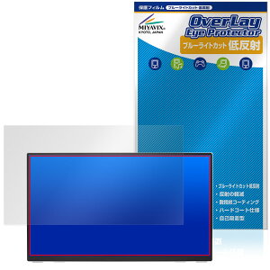 amadana 15.6�C���` �t��HD �|�[�^�u���f�B�X�v���C DP10 �ی�t�B���� OverLay Eye Protector �ᔽ�� for �A�}�_�i �u���[���C�g�J�b�g