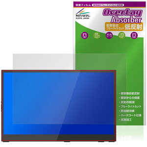 Intehill 17.3�C���` �^�b�`�X�N���[�� �|�[�^�u�����j�^�[ U17ZT �ی�t�B���� OverLay Absorber �ᔽ�� �Ռ��z�� �u���[���C�g�J�b�g