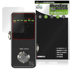 TC ELECTRONIC POLYTUNE 3 NOIR �ی�t�B���� OverLay 9H Brilliant for �y�_���`���[�i�[ 9H ���d�x ���� ������