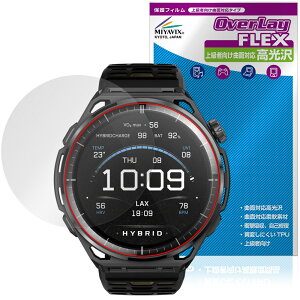 Amazfit Balance 3 �ی�t�B���� OverLay FLEX ������ for �A�}�Y�t�B�b�g �o�����X �t���ی� �ȖʑΉ� �_��f�� �Ռ��z�� ����