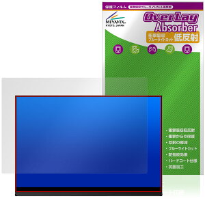 EHOMEWEI 16�C���` ���o�C�����j�^�[ ROG-160NQ / ROG-160PQ �ی�t�B���� OverLay Absorber �ᔽ�� �Ռ��z�� �u���[���C�g�J�b�g �R��