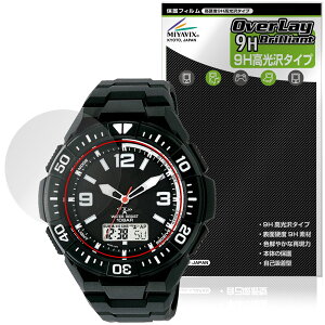 CITIZEN Q��Q SOLARMATE MD06 �V���[�Y �ی�t�B���� OverLay 9H Brilliant for �V�`�Y�� �\�[���[���C�g 9H ���d�x ���� ������