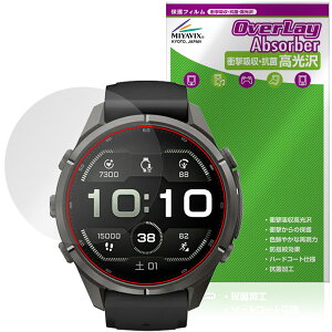 GARMIN fenix 9 Pro 43mm �ی�t�B���� OverLay Absorber ������ for �K�[�~�� �t�F�j�b�N�X �v�� �Ռ��z�� ������ �n�[�h�R�[�g �R��