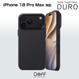 iPhone 18 Pro Max Super Tough Case DURO for �A�C�t�H�[�� 18 �v�� �}�b�N�X MIL�K�i���� MagSafe�Ή� �f�B�[�t