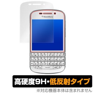 BlackBerryQ10 یtB OverLay 9H Plus for BlackBerry Q10 ᔽ 9H dx f肱݂ጸᔽ˃^Cv ubNx[ X}ztB  ~rbNX