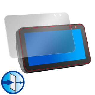 EchoShow5用保護フィルムOverLayEyeProtectorforAmazonEchoShow5液晶保護目にやさしいブルーライトカットアマゾンエコーショーファイブ2019