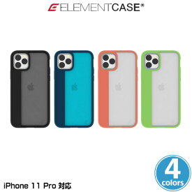 iPhone11 Pro ケース ELEMENT CASE Illusion(S) for iPhone 11 Pro アイフォーン11 プロ エレメントケース 軽量フレーム MILスペック ワイヤレス充電対応