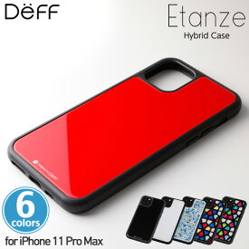 iPhone11Pro Max ハイブリッドケース Hybrid Case Etanze for iPhone 11 Pro Max DCS-IPE19L TPUバンパー＆背面ガラス アイフォーン11プロマックス エタンゼ