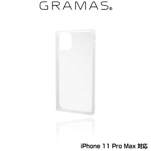 iPhone11 Pro Max �K���X�n�C�u���b�h�P�[�X GRAMAS COLORS Glassty Glass Hybrid Shell Case for iPhone 11 Pro Max CHCGP-IP03CLR �|���J�[�{�l�[�g��TPU