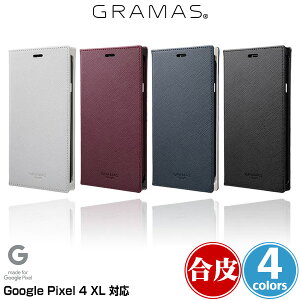 Pixel4XL �蒠�^ PU���U�[�P�[�X GRAMAS �gEURO Passione�h PU Leather Book Case for Pixel 4 XL CLC-65019 �O�[�O�� �s�N�Z��4 �G�b�N�X�G�� 2019 �O���}�X