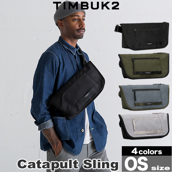 TIMBUK2 ティンバック2 カタパルトスリング OS TIMBUK2 Catapult Sling(カタパルトスリング)(OS)  1265-3-6114 3.2リットル 斜めがけ ショルダーバック 自転車 通勤 通学 シンプル 保護フィルムの老舗 ビザビ
