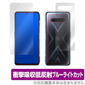 Black Shark4 Pro \ w tB OverLay Absorber for Black Shark 4 Pro / Black Shark 4 \ʁEwʃZbg Ռz ᔽ ubNV[N4 v ~rbNX