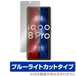 vivo iQOO 8 Pro �ی� �t�B���� OverLay Eye Protector for vivo iQOO8 Pro �t���ی� �ڂɂ₳���� �u���[���C�g �J�b�g �~���r�b�N�X