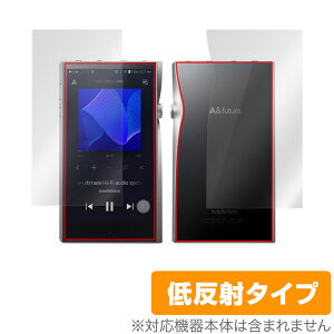 A&futura SE200 表面 背面 フィルム OverLay Plus for エーアンドフーツラ SE200 表面・背面セット アンチグレア 低反射 非光沢 防指紋