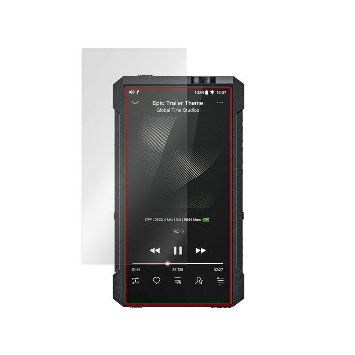 楽天市場】FiiO M17 保護 フィルム OverLay 9H Plus for フィーオ 