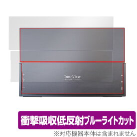 InnoView 4K 14インチ モバイルモニター INVPM204 背面 保護 フィルム OverLay Absorber forInnoView4K モバイルディスプレイ INVPM204 衝撃吸収 低反射 抗菌