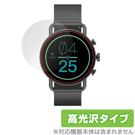 SKAGEN FALSTER GEN 6 保護 フィルム OverLay Brilliant for スカーゲン スマートウォッチ FALSTER GEN6 液晶保護 指紋がつきにくい 防指紋 高光沢