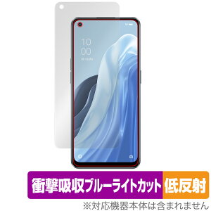 OPPO Reno7 A �ی� �t�B���� OverLay Absorber �ᔽ�� for �I�b�| ���m�Z�u�� �G�[ �Ռ��z�� ���˖h�~ �u���[���C�g�J�b�g �R��