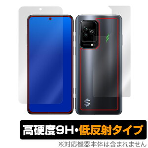 Black Shark 5 Pro Black Shark 5 �\�� �w�� �t�B���� OverLay 9H Plus for Black Shark 5 Pro Black Shark 5 �\�ʁE�w�ʃZ�b�g 9H ���d�x ���˖h�~