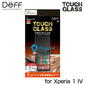 Xperia 1 IV SO-51C SOG06 p tیKX TOUGH GLASS GNXyA  }[NtH[ ˖h~ }bg 񎟍dKXtB Deff