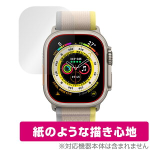 Apple Watch Ultra 49mm ی tB OverLay Paper for Abv EHb` Eg  tB ̂悤ȕ`Sn