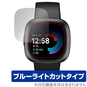 Fitbit Versa 4 �ی� �t�B���� OverLay Eye Protector for �t�B�b�g�r�b�g �o�[�T �t�H�[ �t���ی� �ڂɗD���� �u���[���C�g�J�b�g