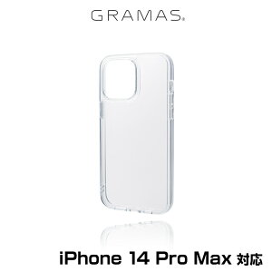 iPhone14 Pro Max �w�ʃJ�o�[ �V�F���^ GRAMAS COLORS Glassty �K���X�n�C�u���b�h�P�[�X for iPhone 14 Pro Max ���C�����X�[�d�Ή�