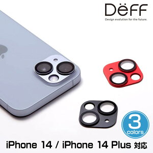 iPhone14 iPhone14 Plus �J���� �����Y �J�o�[ Deff HYBRID CAMERA LENS COVER �t���b�V���Ή� �A���~�j�E���������n�E�W���O �K���X