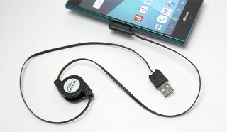 リトラクタブル・マグネット充電ケーブルforarrowsNXF-02H【ポストイン指定商品】マグネットUSBケーブル充電10P01Mar16