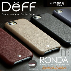 iPhone 8 / iPhone 7 �p RONDA Spanish Leather Case (�W���P�b�g�^�C�v) for iPhone 8 / iPhone 7 �P�[�X ���U�[ �J�o�[ �W���P�b�g �V�R���U�[