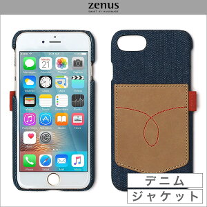 iPhoneSE ��2���� 2020 �X�}�z�P�[�X Zenus Denim Vintage Pocket Bar for iPhone SE ��2���� (2020) / iPhone 8 / iPhone 7 �A�C�t�H�[��SE2 2020 �A�C�t�H�[��8 �A�C�t�H�[��7 Zenus(�[�k�X)