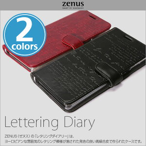 Galaxy Note 8 SC-01K / SCV37 �p �P�[�X Zenus Lettering Diary for Galaxy Note 8 SC-01K / SCV37 / �M�����N�V�[ ���U�[ IC�J�[�h ���^�����O�͗l �蒠�^�P�[�X �蒠�^ �P�[�X �[�k�X