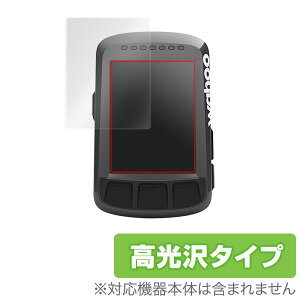 Wahoo ELEMNT BOLT GPS�T�C�N���R���s���[�^ �ی�t�B���� OverLay Brilliant for Wahoo ELEMNT BOLT GPS�T�C�N���R���s���[�^ (2���g)�t�� �ی� �t�B���� �V�[�g �V�[�� �t�B���^�[ �w�䂪���ɂ��� �h�w�� ��