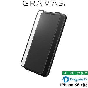 iPhone XS �p GRAMAS Protection 3D Full Cover Glass Normal for iPhone XS �A�C�t�H��XS�}�b�N�X �A�C�t�H���e���G�X�}�b�N�X iPhoneXSMAX �e���G�X�}�b�N�X �A�C�t�H�[�� 2018 6.5 �X�}�z�t�B���� ��������