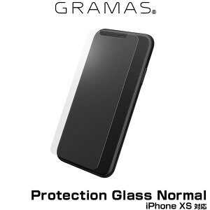 iPhone XS �p GRAMAS Protection Glass Normal GGL-32318NML for iPhone XS �A�C�t�H��XS�}�b�N�X �A�C�t�H���e���G�X�}�b�N�X iPhoneXSMAX �e���G�X�}�b�N�X �A�C�t�H�[�� 2018 6.5 �X�}�z�t�B���� ��������