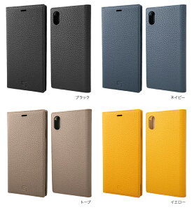 iPhone XS Max �p GRAMAS Shrunken-Calf Leather Book Case GLC-72448 for iPhone XS Max�A�C�t�H��XS�}�b�N�X �A�C�t�H���e���G�X�}�b�N�X iPhoneXSMAX �e���G�X�}�b�N�X �A�C�t�H�[�� 2018 6.5 ���v���g�p�����ґ�Ȏ蒠