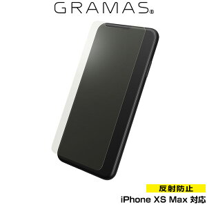 iPhone XS MAX �p GRAMAS Protection Glass Anti Glare for iPhone XS Max �A�C�t�H��XS�}�b�N�X �A�C�t�H���e���G�X�}�b�N�X iPhoneXSMAX �e���G�X�}�b�N�X �A�C�t�H�[�� 2018 6.5 �X�}�z�t�B���� ��������