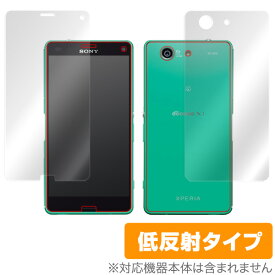 Xperia Z3 Compact SO-02G 保護フィルム OverLay Plus for Xperia (TM) Z3 Compact SO-02G『表・裏両面セット』 フィルム 保護フィルム 保護シール　液晶保護フィルム 保護シート 低反射タイプ 非光沢 アンチグレア スマホフィルム おすすめ