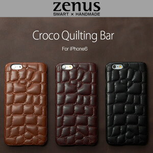 iPhone 6s / iPhone 6 �p �P�[�X zenus iphone6 iPhone6 4.7 �P�[�XZenus Croco Quilting Bar for iPhone 6s / iPhone 6