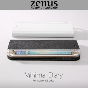 Galaxy S6 edge SC-04G/SCV31 �p �P�[�X �[�k�X Zenus Minimal Diary for Galaxy S6 edge SC-04G/SCV31/�h�R�� SC04G �蒠�^ �蒠�P�[�X �蒠�^�C�vSC04G Z6036GS6E