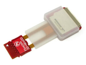 SD��miniSD�ϊ��A�_�v�^�[(SDMSD)