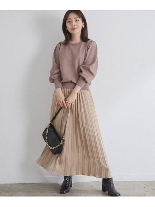 楽天市場 Sale 30 Off 美短 1枚でコーディネート完成 プリーツスカートドッキングワンピース Vis ビス ワンピース ドレス その他の ワンピース ドレス ブラック ブラウン グリーン ピンク Rba E 送料無料 Rakuten Fashion Vis ビス