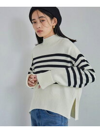 【SALE／50%OFF】【アンチピリング/洗える】サイドスリットニットプルオーバー【WEB限定カラー】 VIS ビス トップス ニット ブラック ホワイト ブルー ベージュ ピンク レッド【RBA_E】[Rakuten Fashion]